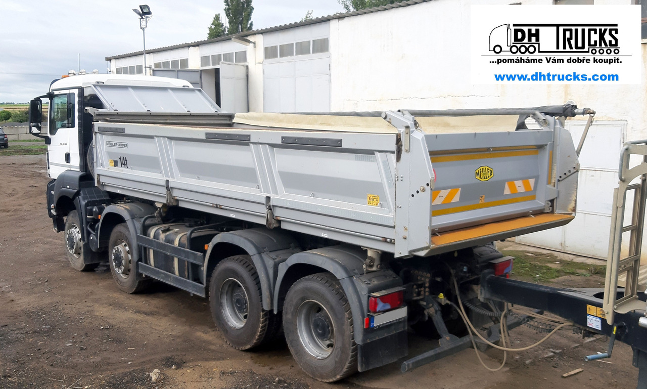 MAN TGS 41.500 8x6 BB MEILLER S3 BORDMATIC / TAŽNÉ * AHK 36.000 kg / souprava * Zug 60.000 kg - Camión volquete: foto 3 MAN TGS 41.500 8x6 BB MEILLER S3 BORDMATIC / TAŽNÉ * AHK 36.000 kg / souprava * Zug 60.000 kg - Camión volquete: foto 3
