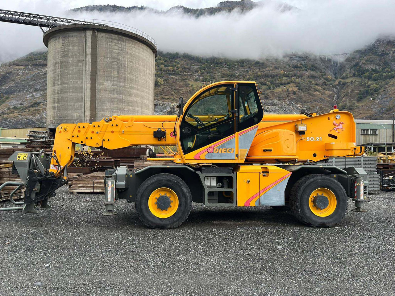 Cargadora de ruedas telescópica Dieci Pegasus 50.21: foto 1