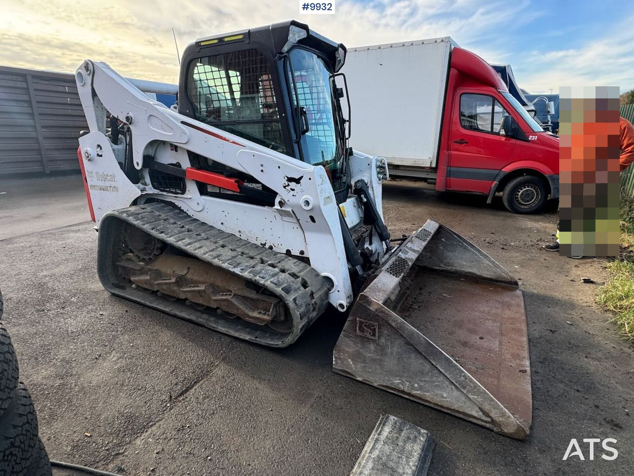 Minicargadora de cadenas Bobcat T770 Compact loader (VIDEO): foto 10