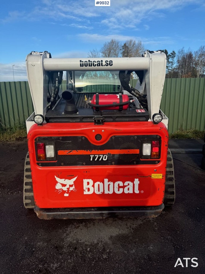 Minicargadora de cadenas Bobcat T770 Compact loader (VIDEO): foto 13