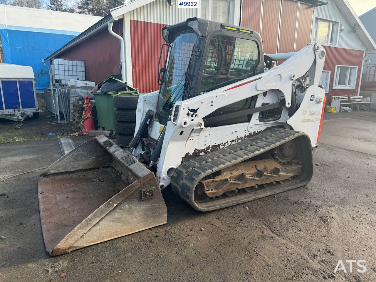 Minicargadora de cadenas Bobcat T770 Compact loader (VIDEO): foto 7