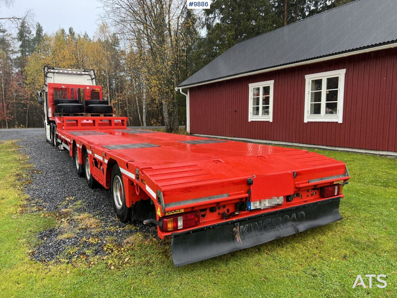 Cabeza tractora, Semirremolque góndola rebajadas Scania R500 Tractor unit with Doll S3L Trombone Trailer: foto 11