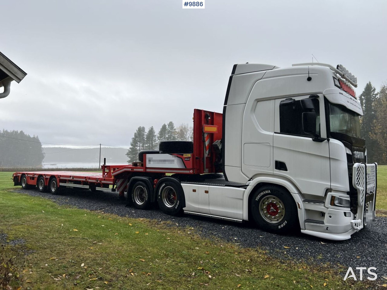 Cabeza tractora, Semirremolque góndola rebajadas Scania R500 Tractor unit with Doll S3L Trombone Trailer: foto 16