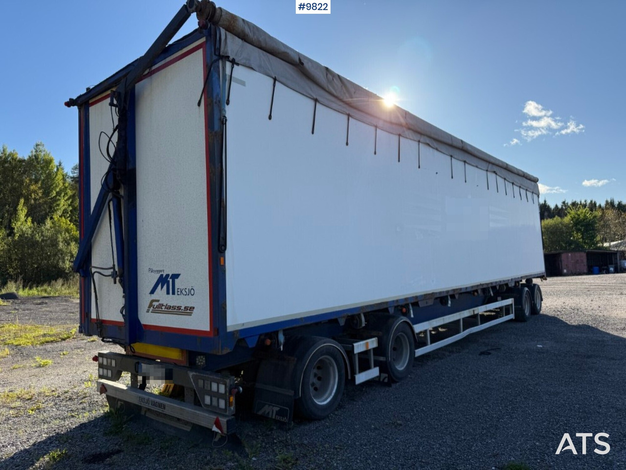 Chipper Trailer EKSJÖVAGNEN FS 18-20 - Remolque caja cerrada: foto 4 Chipper Trailer EKSJÖVAGNEN FS 18-20 - Remolque caja cerrada: foto 4