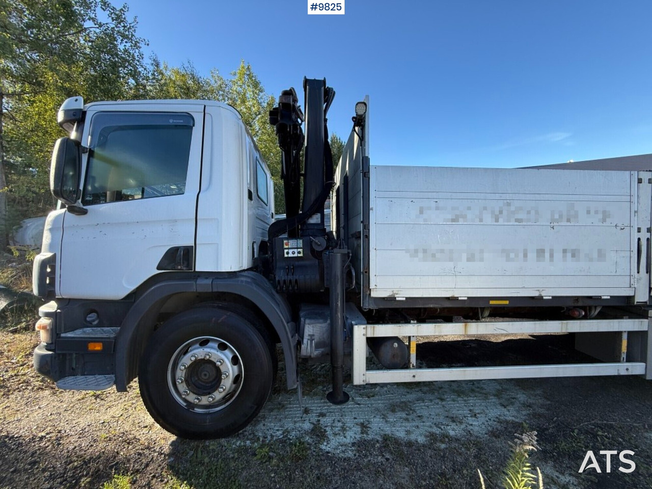 Leasing de  Crane truck Scania P94 230 with tail lift Crane truck Scania P94 230 with tail lift: foto 7