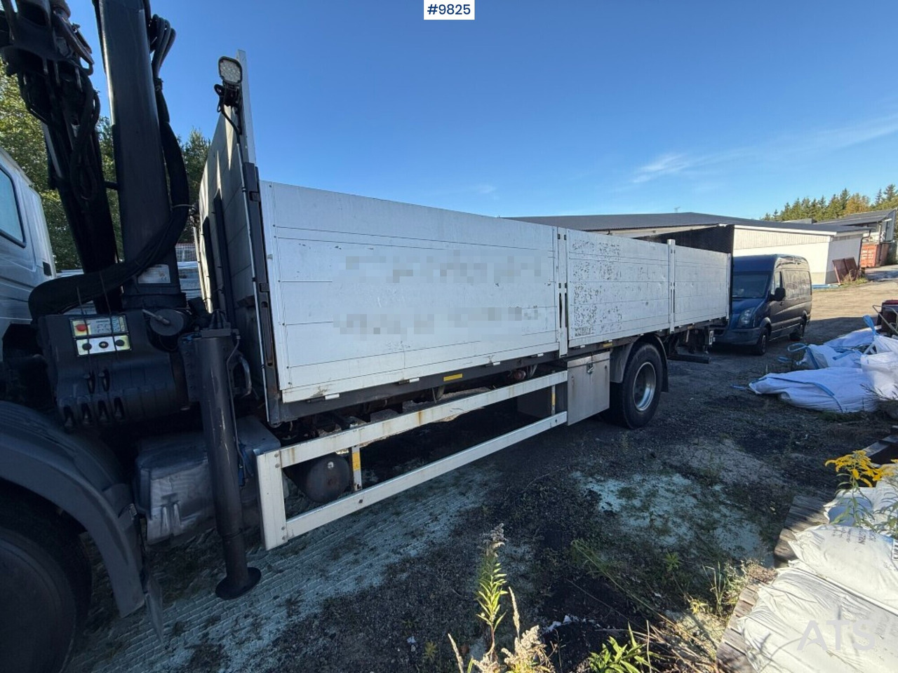 Leasing de  Crane truck Scania P94 230 with tail lift Crane truck Scania P94 230 with tail lift: foto 8