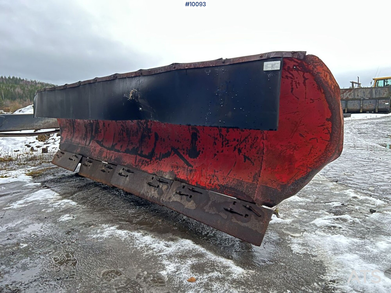 Diagonal plowblade Svedala Arbrå 3200 mm - Cuchilla quitanieves: foto 1 Diagonal plowblade Svedala Arbrå 3200 mm - Cuchilla quitanieves: foto 1