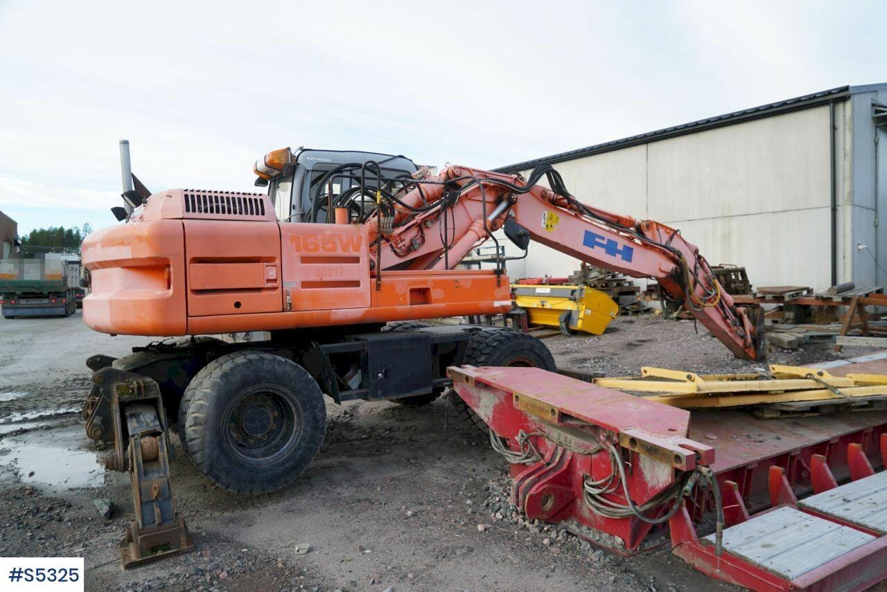 Excavadora EXCAVATOR Hitachi  EX165W with tools: foto 8