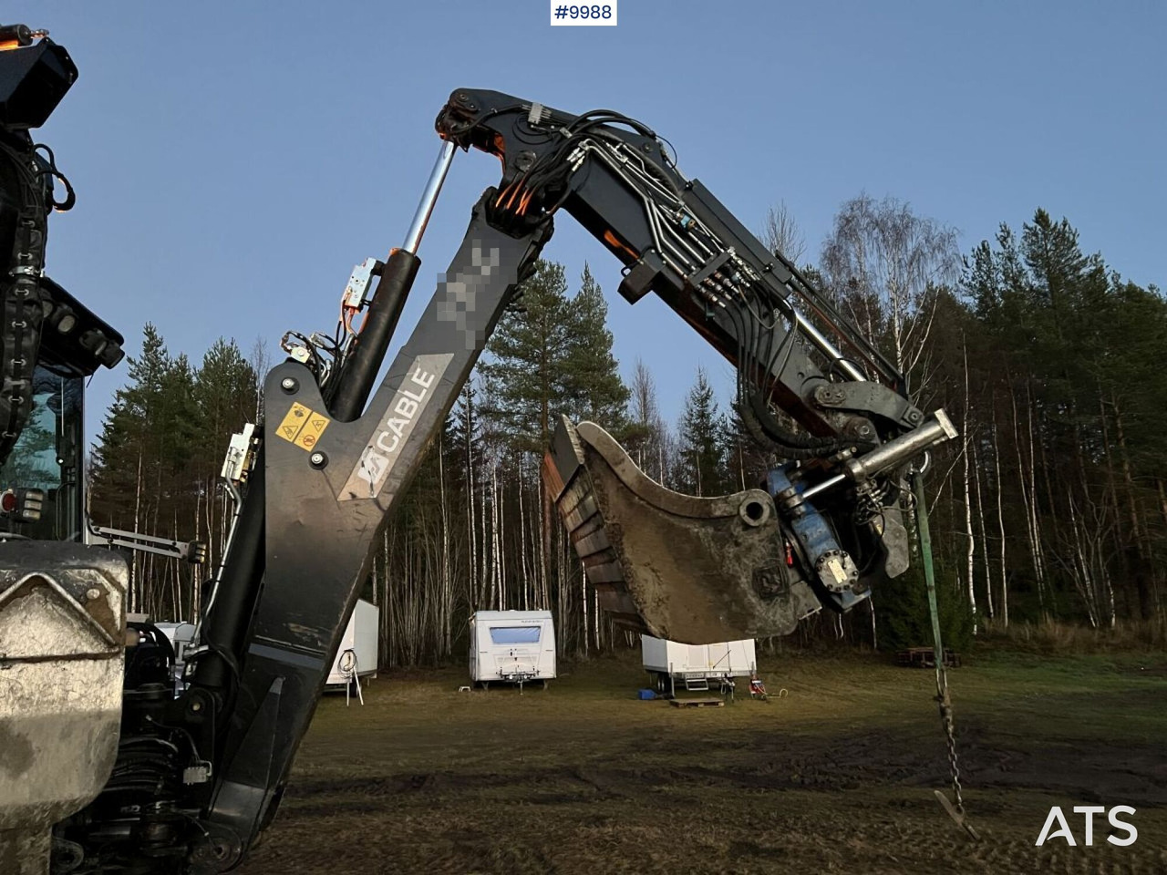 Retroexcavadora HUDDIG 1260C Grävlastare – Linjeutrustad: foto 14 Retroexcavadora HUDDIG 1260C Grävlastare – Linjeutrustad: foto 14