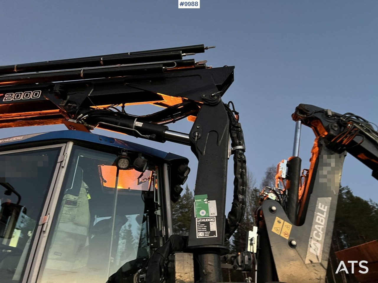 Retroexcavadora HUDDIG 1260C Grävlastare – Linjeutrustad: foto 13 Retroexcavadora HUDDIG 1260C Grävlastare – Linjeutrustad: foto 13