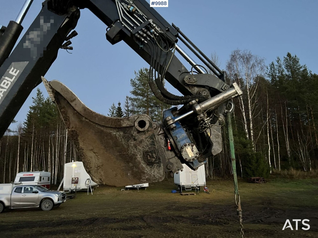 Retroexcavadora HUDDIG 1260C Grävlastare – Linjeutrustad: foto 15 Retroexcavadora HUDDIG 1260C Grävlastare – Linjeutrustad: foto 15