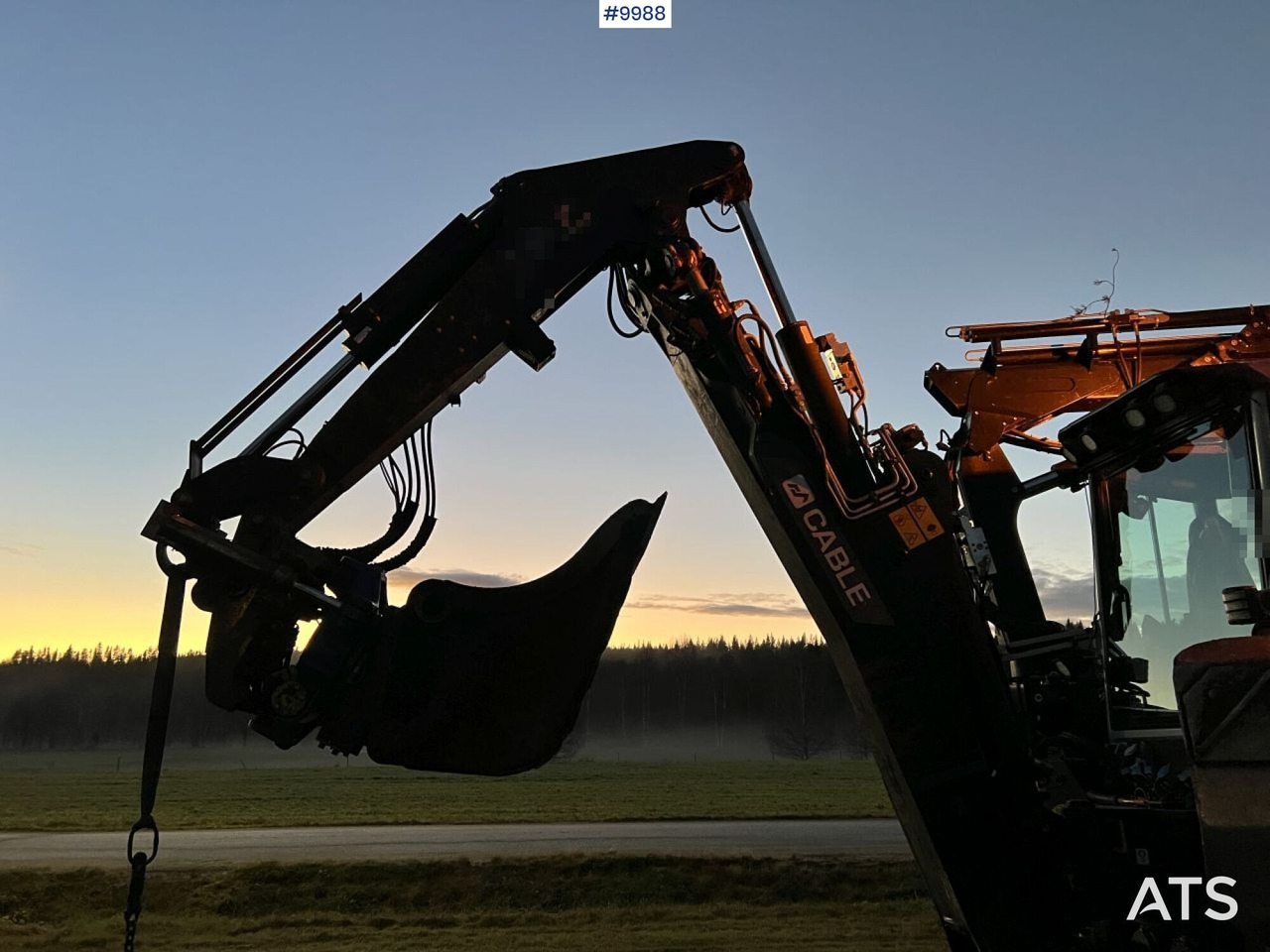 Retroexcavadora HUDDIG 1260C Grävlastare – Linjeutrustad: foto 16 Retroexcavadora HUDDIG 1260C Grävlastare – Linjeutrustad: foto 16