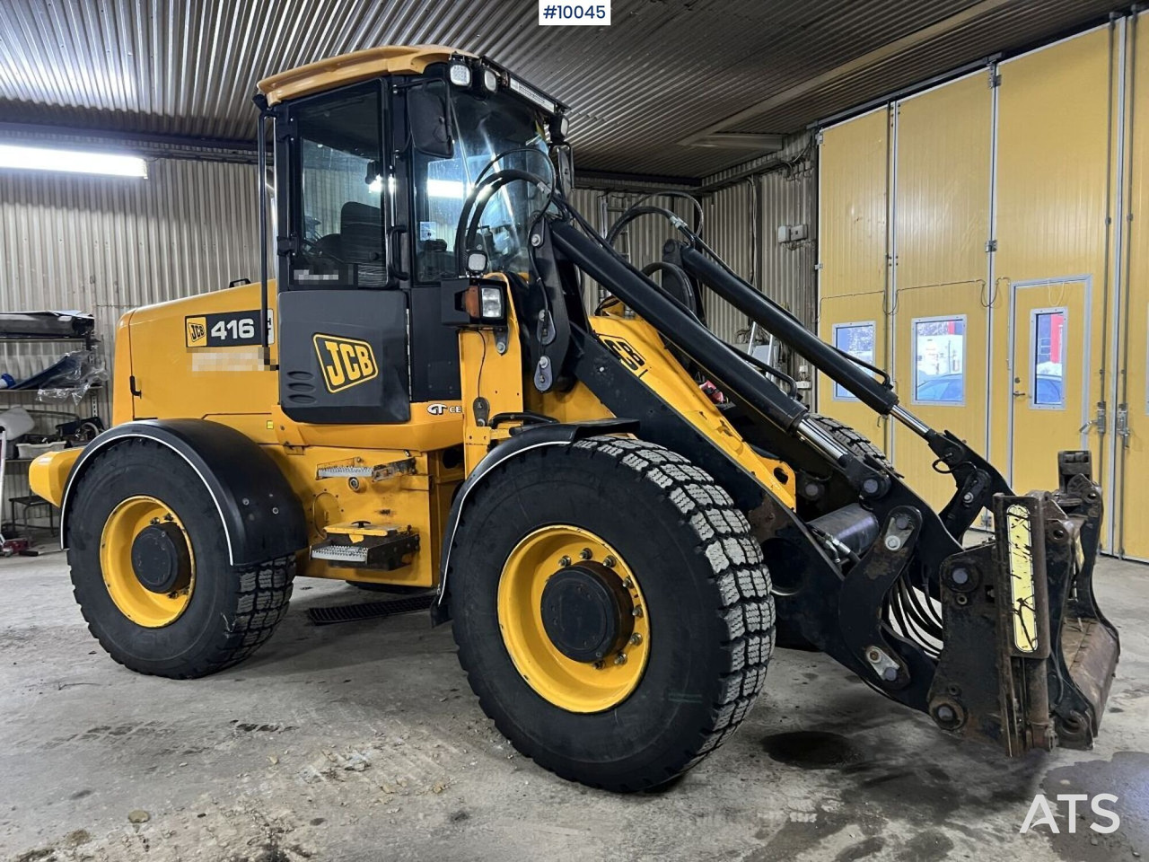 JCB 416HT Wheel loader with tilt bracket - Cargadora de ruedas: foto 1 JCB 416HT Wheel loader with tilt bracket - Cargadora de ruedas: foto 1