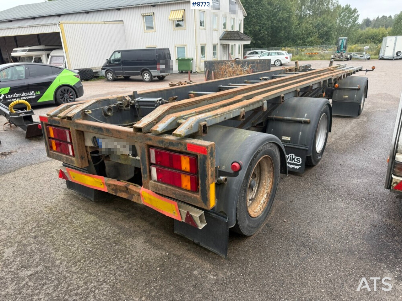 Kalmar Lagab Swap body trailer - Remolque portacontenedore/ Intercambiable: foto 4 Kalmar Lagab Swap body trailer - Remolque portacontenedore/ Intercambiable: foto 4