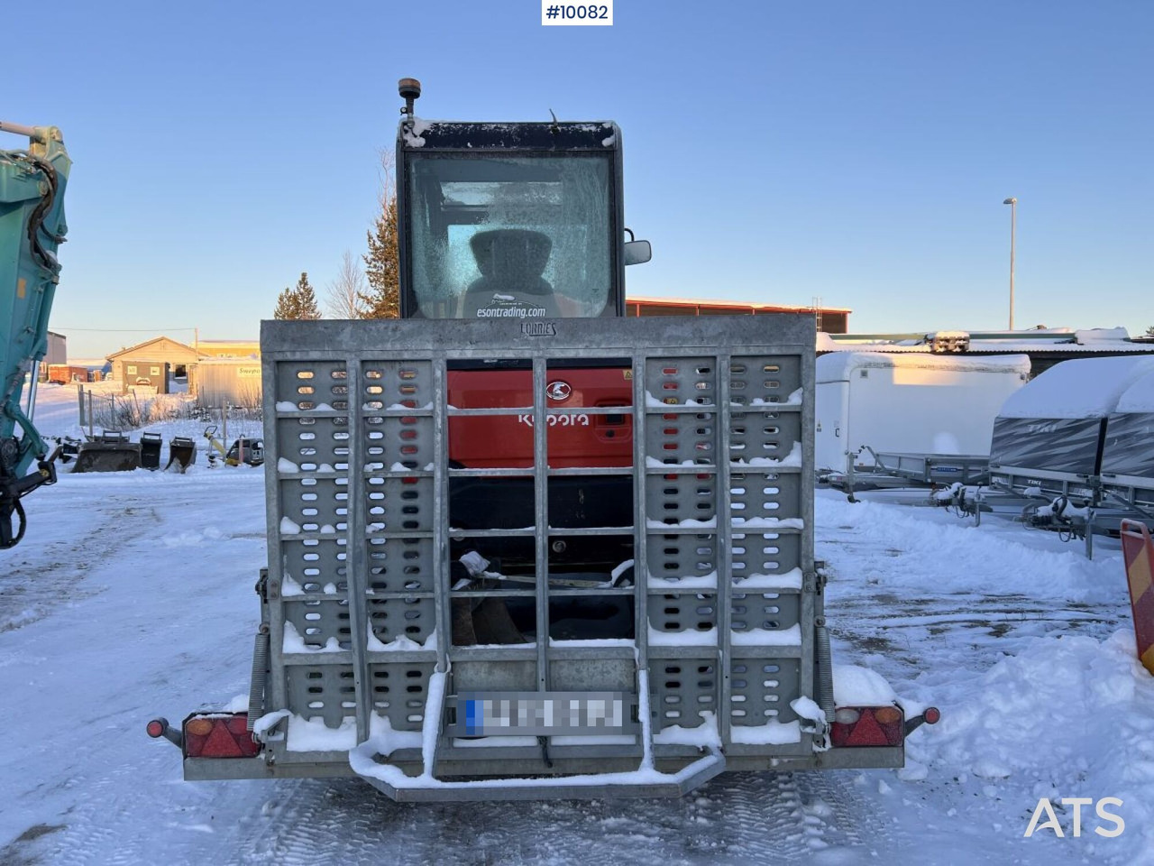 Miniexcavadora Kubota KX027-4 Mini excavator incl trailer: foto 8 Miniexcavadora Kubota KX027-4 Mini excavator incl trailer: foto 8