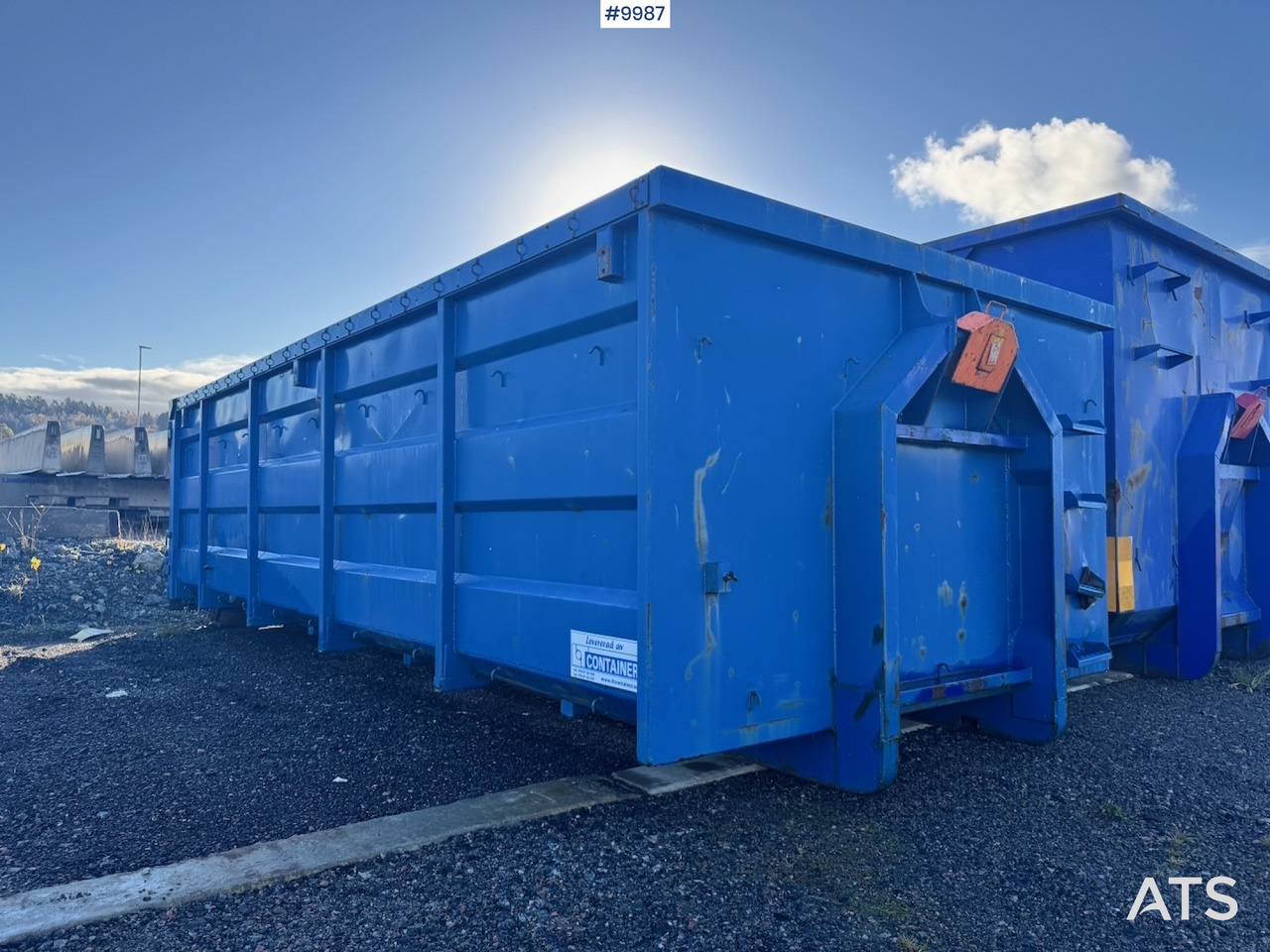 Lastväxlarflak med kapell (59,000:- ex moms) - Contenedor de gancho: foto 1 Lastväxlarflak med kapell (59,000:- ex moms) - Contenedor de gancho: foto 1