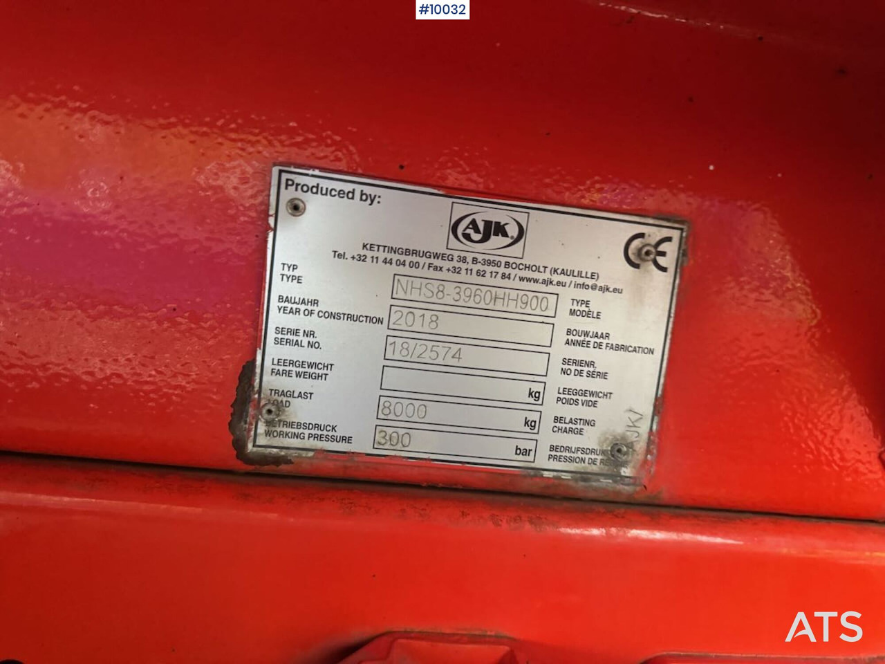 Camión multibasculante Mercedes Atego 1524 Hook Truck with AJK hook: foto 15 Camión multibasculante Mercedes Atego 1524 Hook Truck with AJK hook: foto 15