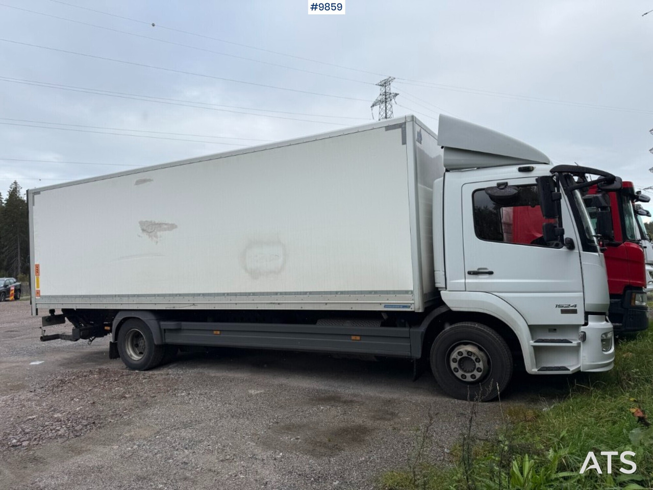 Box Truck Mercedes Benz Atego 1524 with openable side - Otros maquinaria: foto 2 Box Truck Mercedes Benz Atego 1524 with openable side - Otros maquinaria: foto 2
