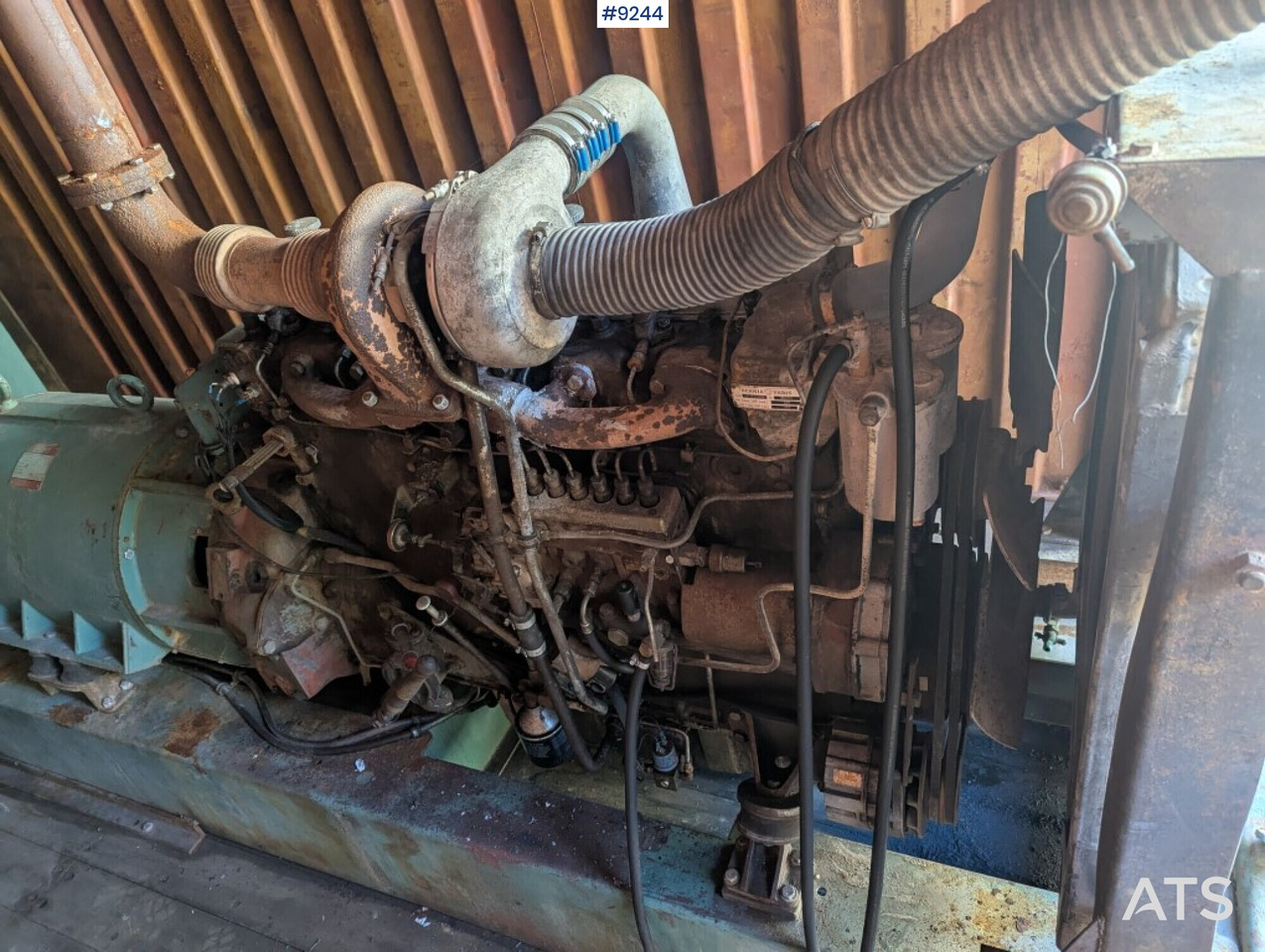 Generador industriale Power station in container, Scania engine and Hagglunds generator: foto 6