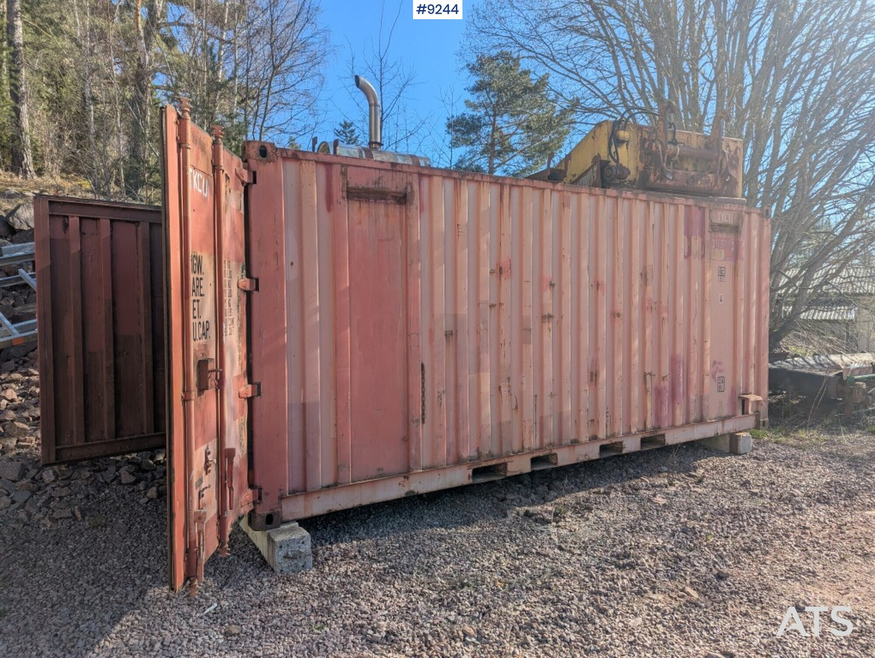 Generador industriale Power station in container, Scania engine and Hagglunds generator: foto 7