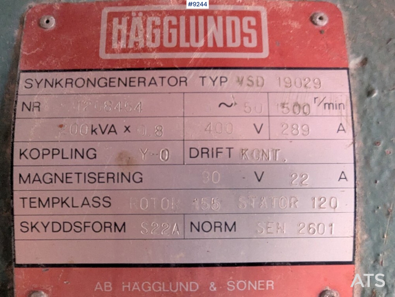 Generador industriale Power station in container, Scania engine and Hagglunds generator: foto 11