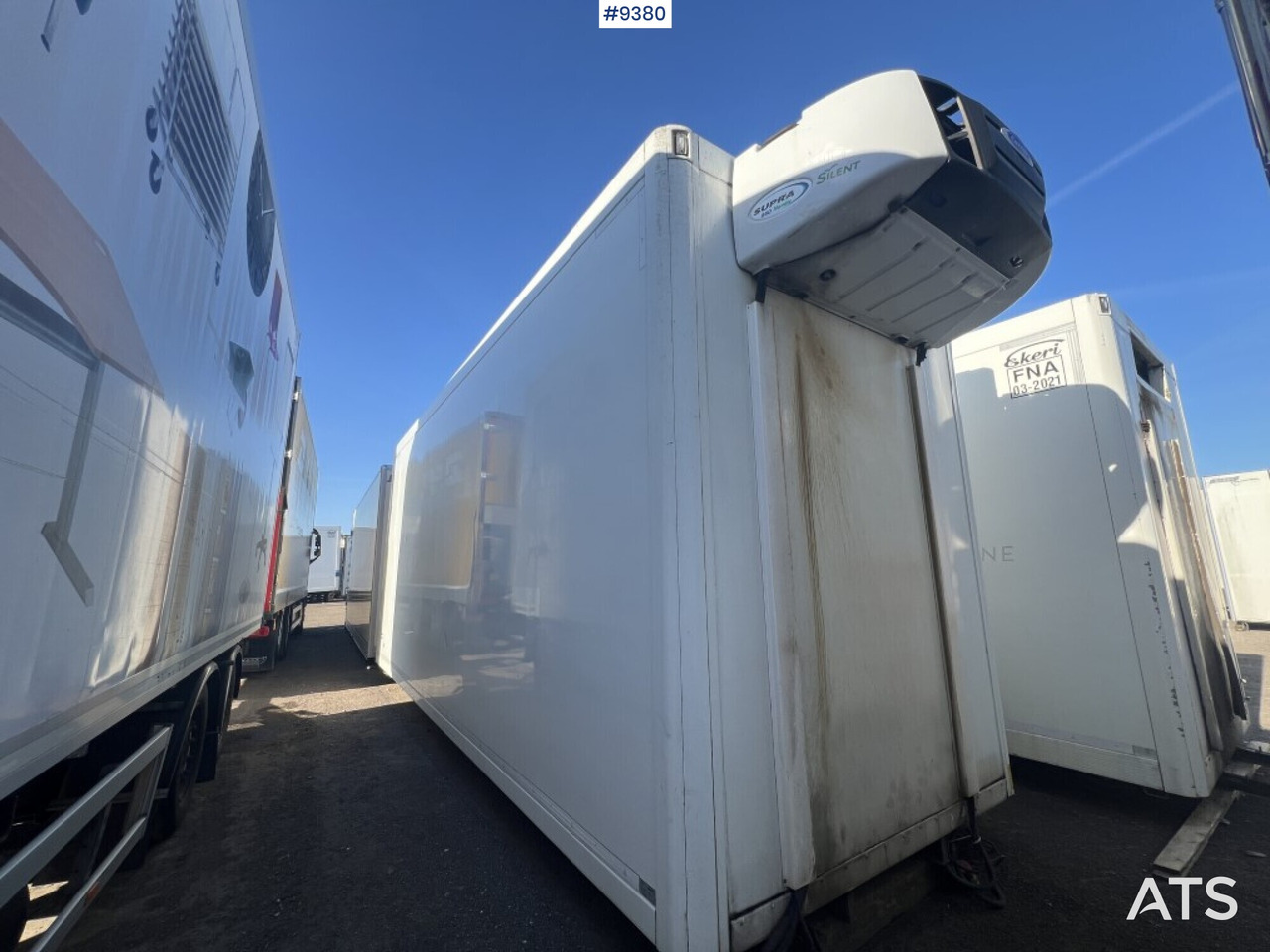 Carrocería-frigorifico Refrigerated trailer cabinet Ekeri: foto 7 Carrocería-frigorifico Refrigerated trailer cabinet Ekeri: foto 7