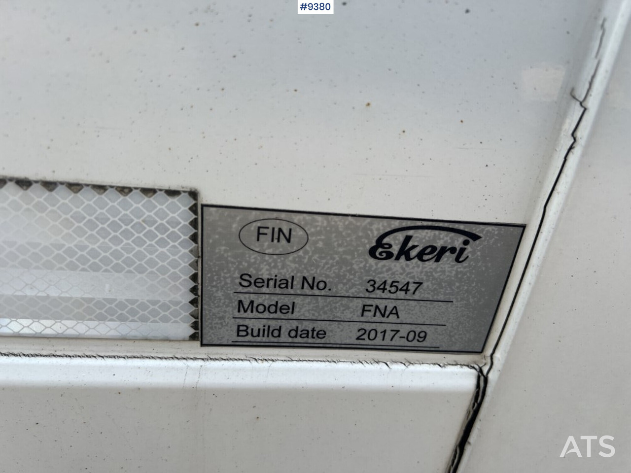 Carrocería-frigorifico Refrigerated trailer cabinet Ekeri: foto 6 Carrocería-frigorifico Refrigerated trailer cabinet Ekeri: foto 6