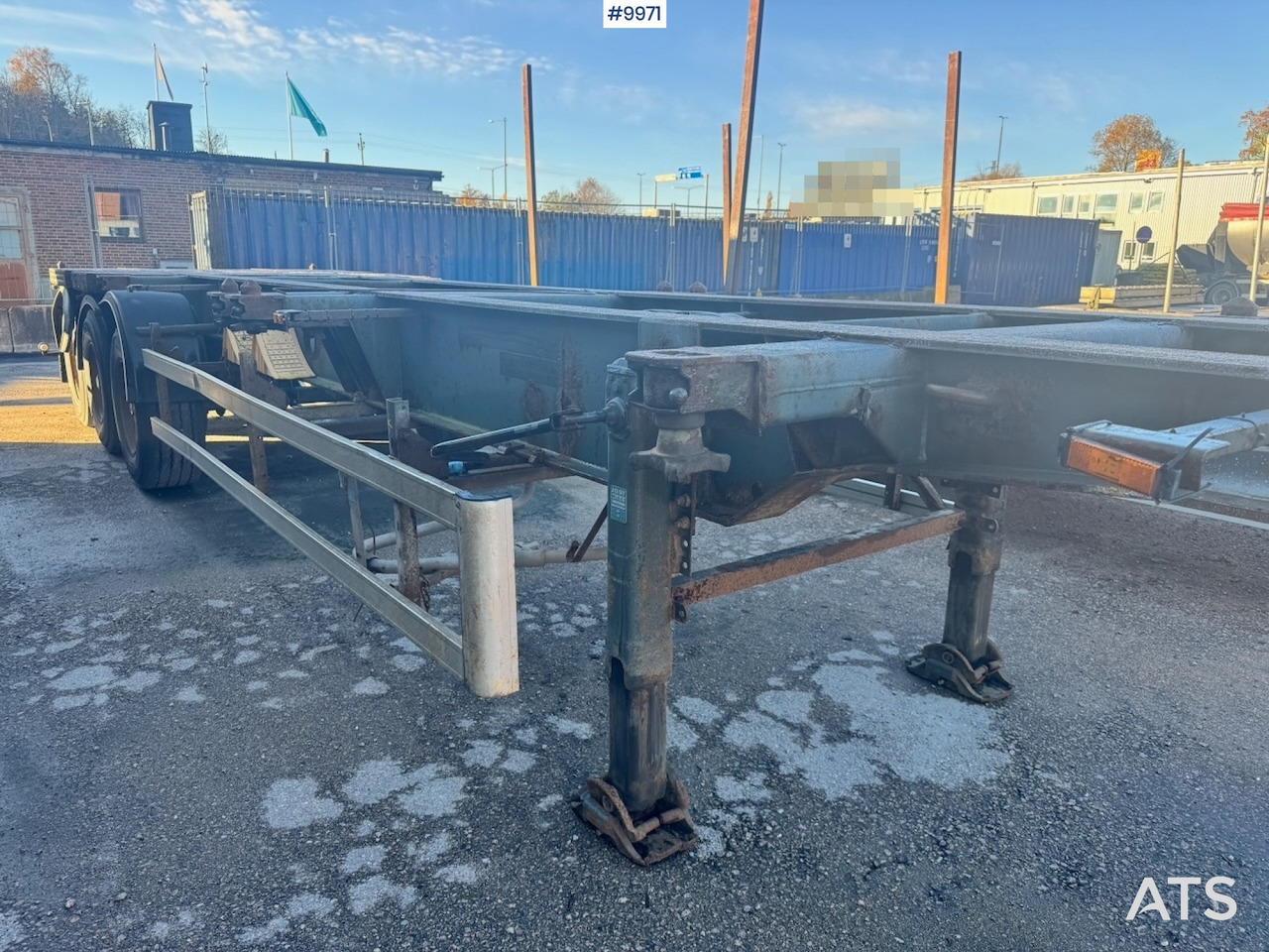 Schweriner CS40 container chassis. - Semirremolque chasis: foto 5 Schweriner CS40 container chassis. - Semirremolque chasis: foto 5