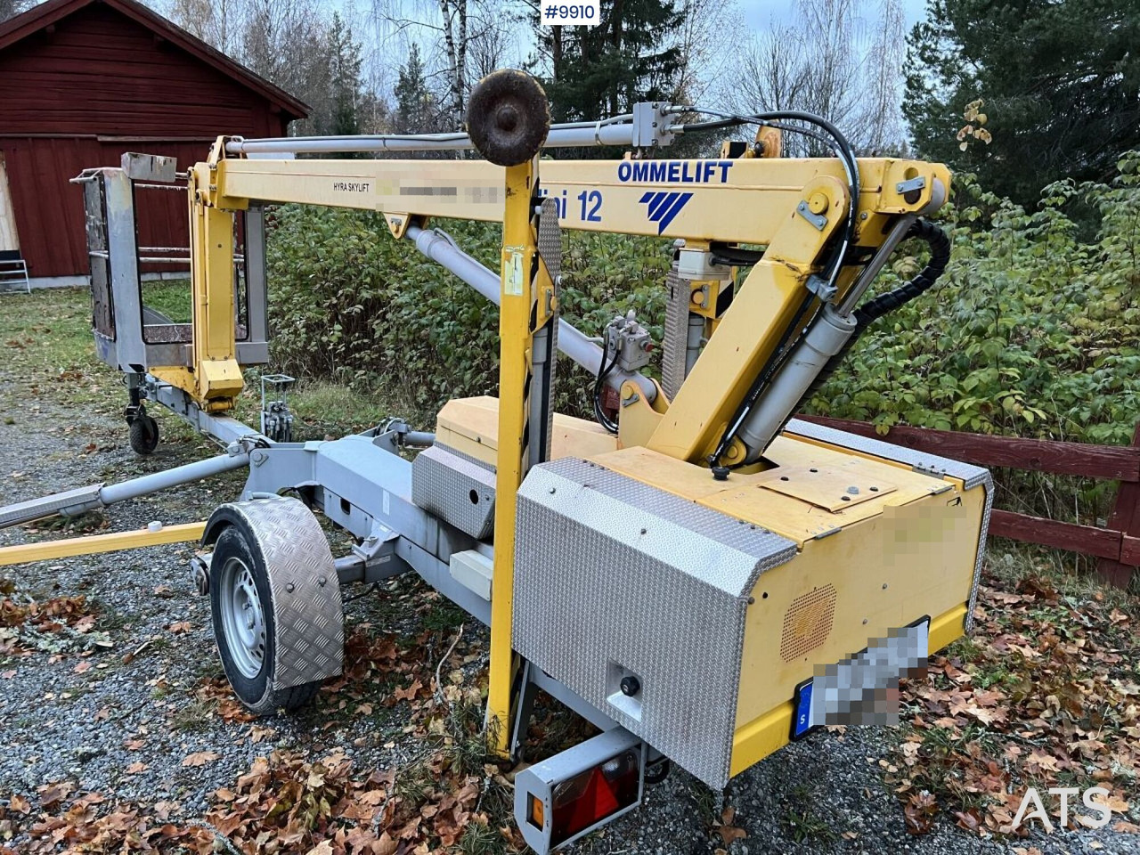 Plataforma elevadora remolcable Skylift - Omme Mini-12: foto 16 Plataforma elevadora remolcable Skylift - Omme Mini-12: foto 16