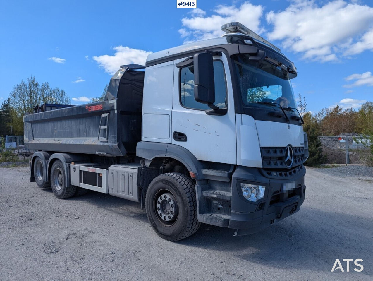 Tipper Truck Mercedes-Benz Arocs 6X2 - Camión volquete: foto 2 Tipper Truck Mercedes-Benz Arocs 6X2 - Camión volquete: foto 2