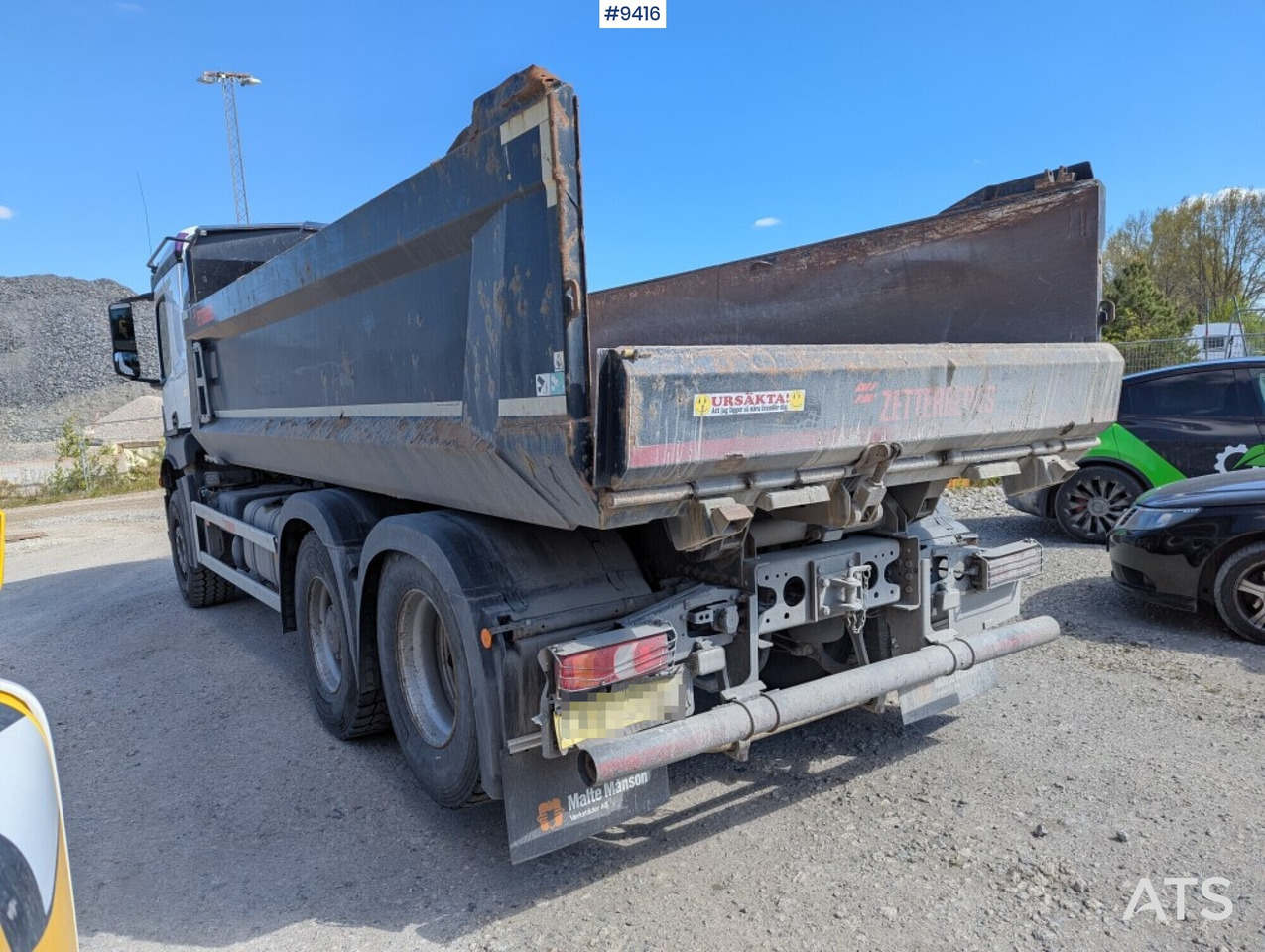 Tipper Truck Mercedes-Benz Arocs 6X2 - Camión volquete: foto 3 Tipper Truck Mercedes-Benz Arocs 6X2 - Camión volquete: foto 3