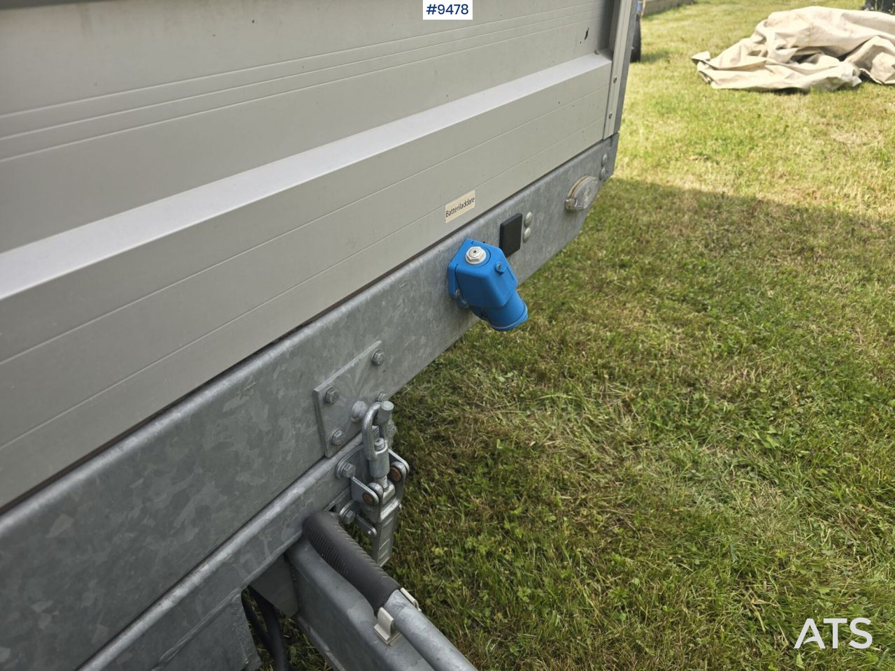 Remolque volquete Trailer Agados Adam 15 with tipper and winch: foto 10