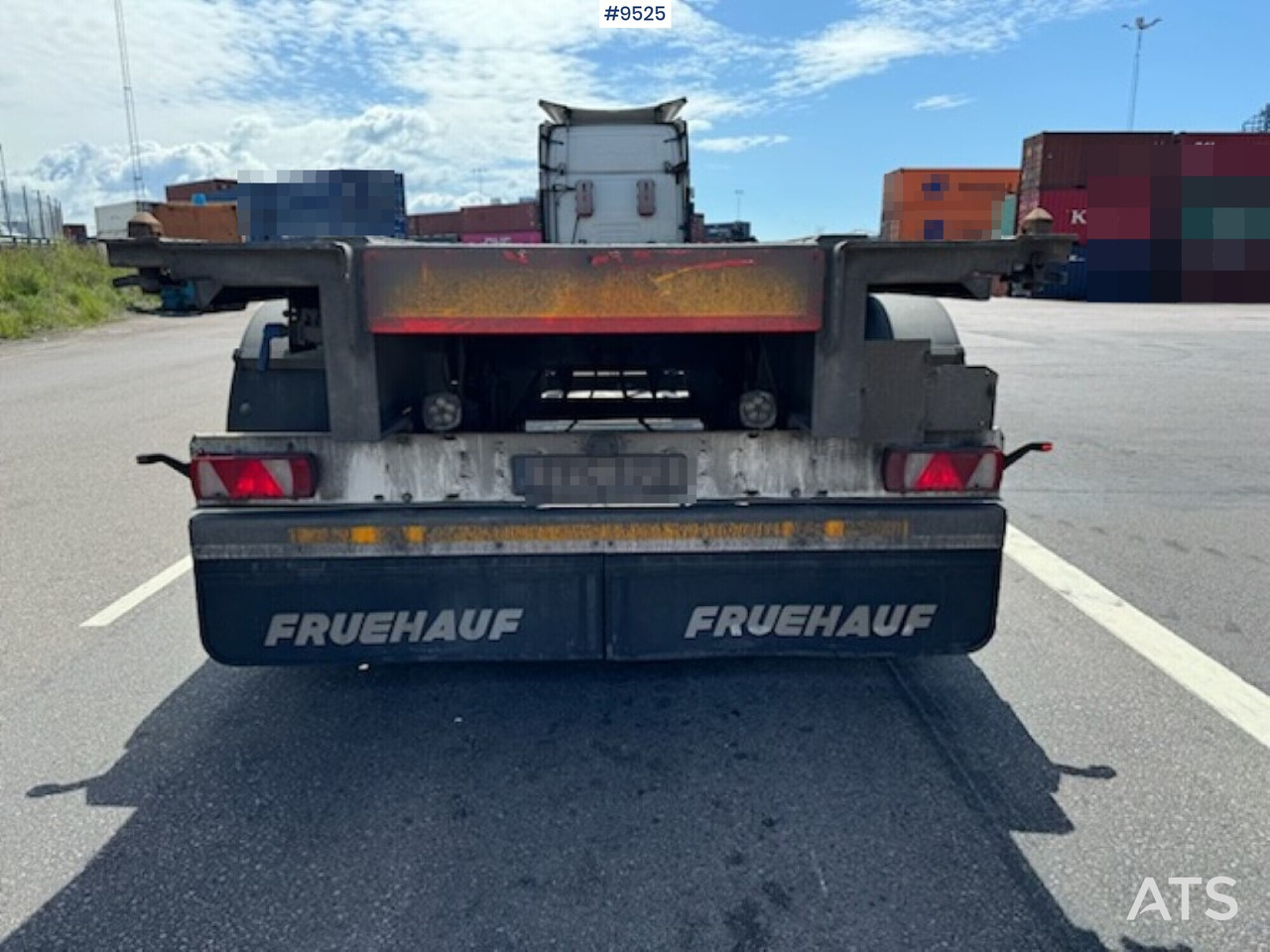 Trailer- FRUEHAUF - Semirremolque portacontenedore/ Intercambiable: foto 2 Trailer- FRUEHAUF - Semirremolque portacontenedore/ Intercambiable: foto 2