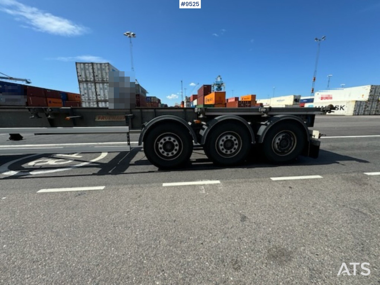 Trailer- FRUEHAUF - Semirremolque portacontenedore/ Intercambiable: foto 3 Trailer- FRUEHAUF - Semirremolque portacontenedore/ Intercambiable: foto 3