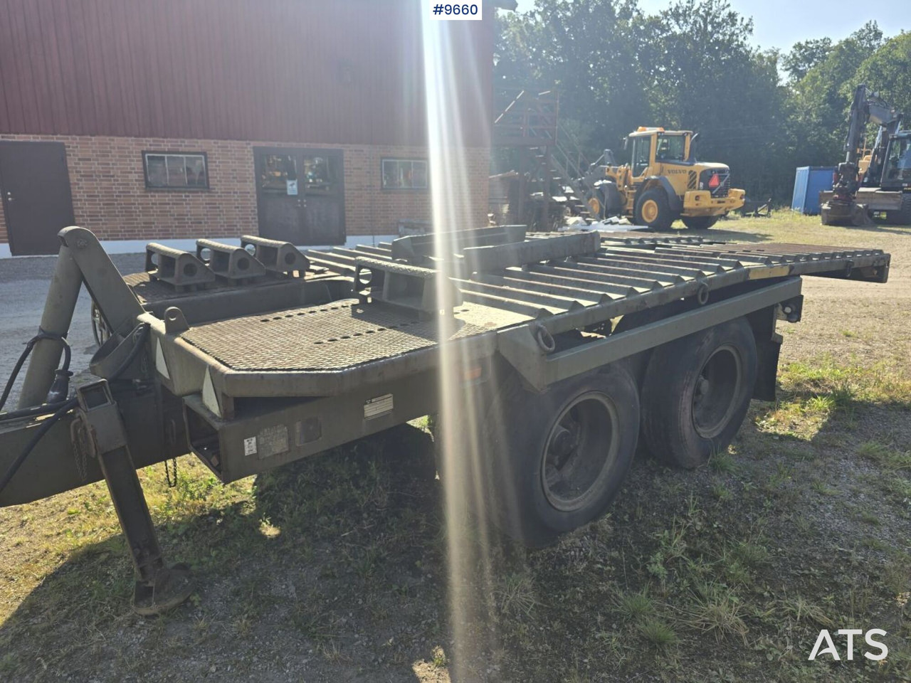 Remolque volquete Transport trailer with automatic tipping: foto 9