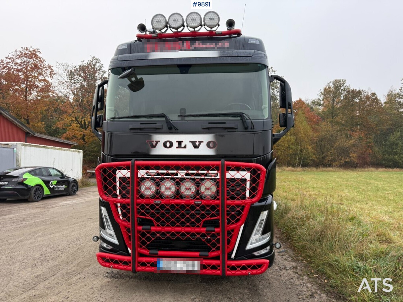 Camión forestal, Camión grúa Volvo FH64 R Timber truck, trailer and crane: foto 12