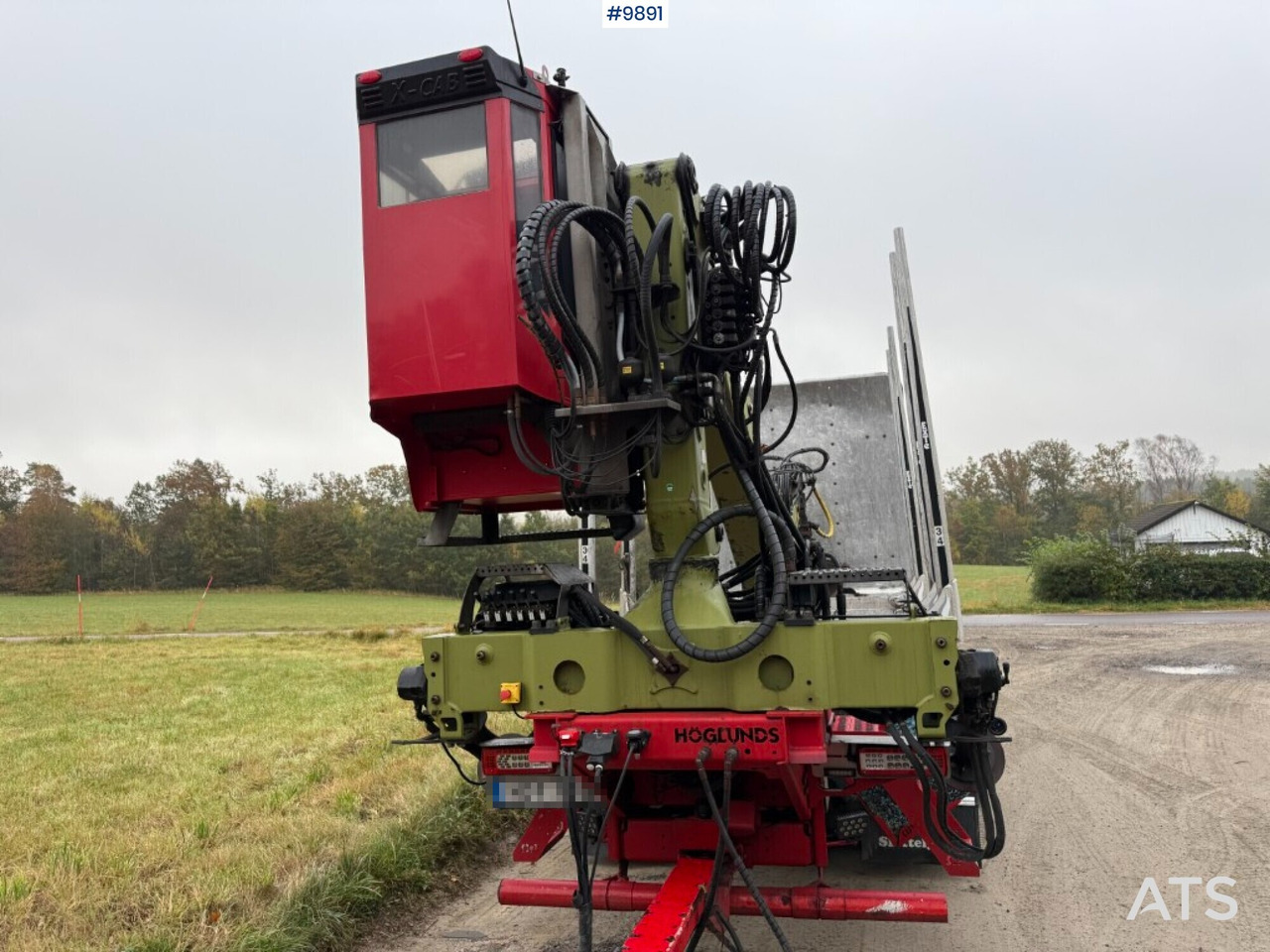 Camión forestal, Camión grúa Volvo FH64 R Timber truck, trailer and crane: foto 9