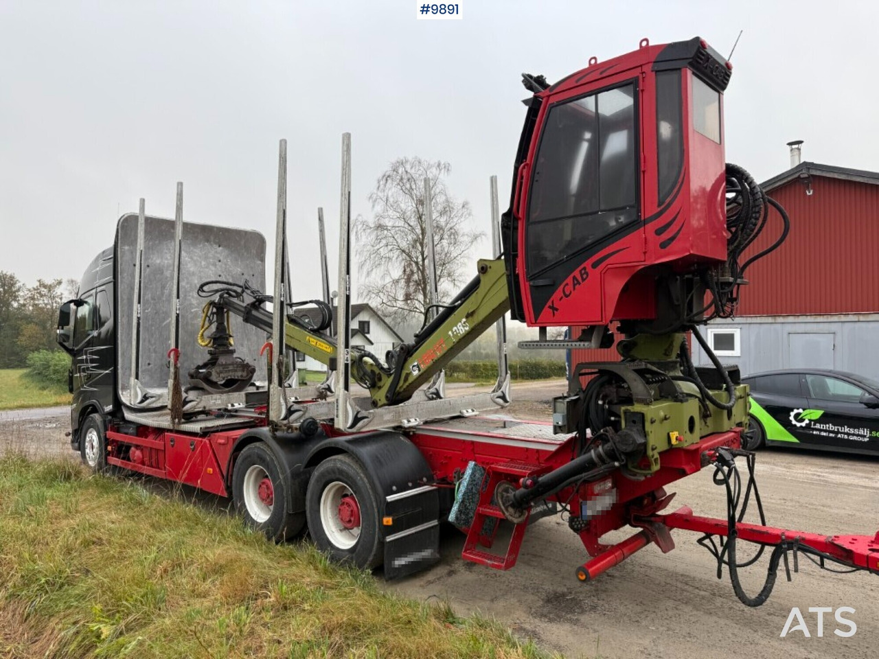 Volvo FH64 R Timber truck, trailer and crane - Camión forestal, Camión grúa: foto 3 Volvo FH64 R Timber truck, trailer and crane - Camión forestal, Camión grúa: foto 3