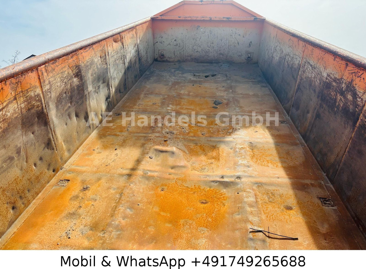 Camión multibasculante nuevo A1 S33s Abroll Container Stahl *15m³/Heckklappe: foto 12