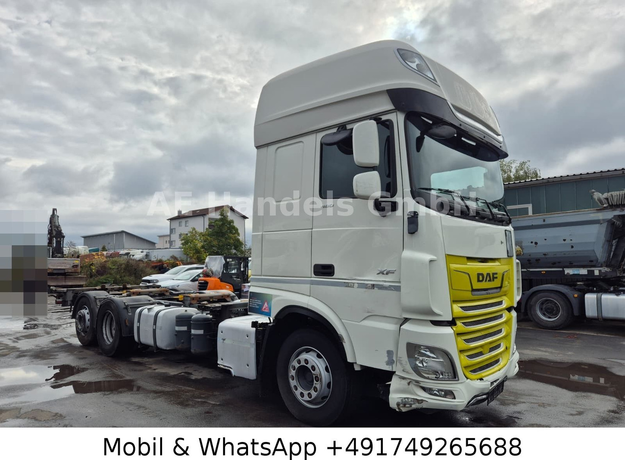 DAF XF480 SSC BDF *Retarder/Lift/ACC/2xTank/AHK/LDW - Camión portacontenedore/ Intercambiable: foto 2 DAF XF480 SSC BDF *Retarder/Lift/ACC/2xTank/AHK/LDW - Camión portacontenedore/ Intercambiable: foto 2