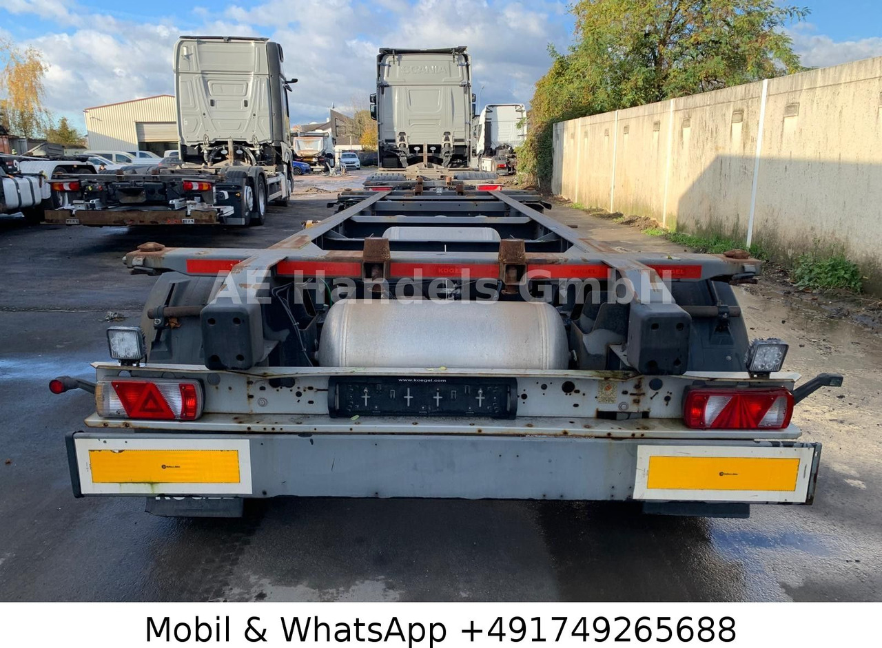 Kögel AW 18 BDF Drehschemel *Scheibenbremsen/Vollluft - Remolque chasis: foto 3 Kögel AW 18 BDF Drehschemel *Scheibenbremsen/Vollluft - Remolque chasis: foto 3