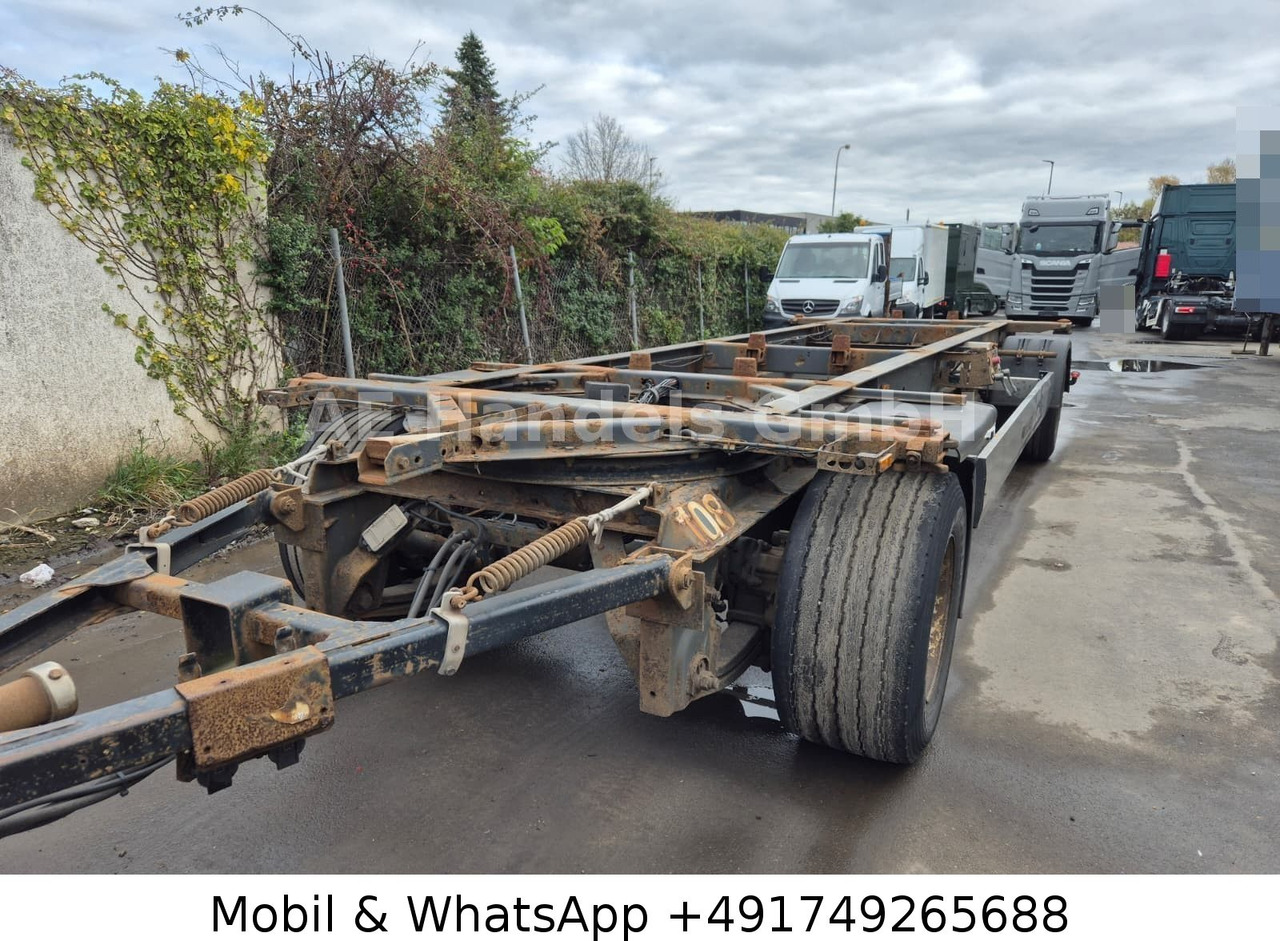 Krone AZW 18 BDF Drehschermel*Scheibenbremsen/VollLuft - Remolque chasis: foto 1 Krone AZW 18 BDF Drehschermel*Scheibenbremsen/VollLuft - Remolque chasis: foto 1