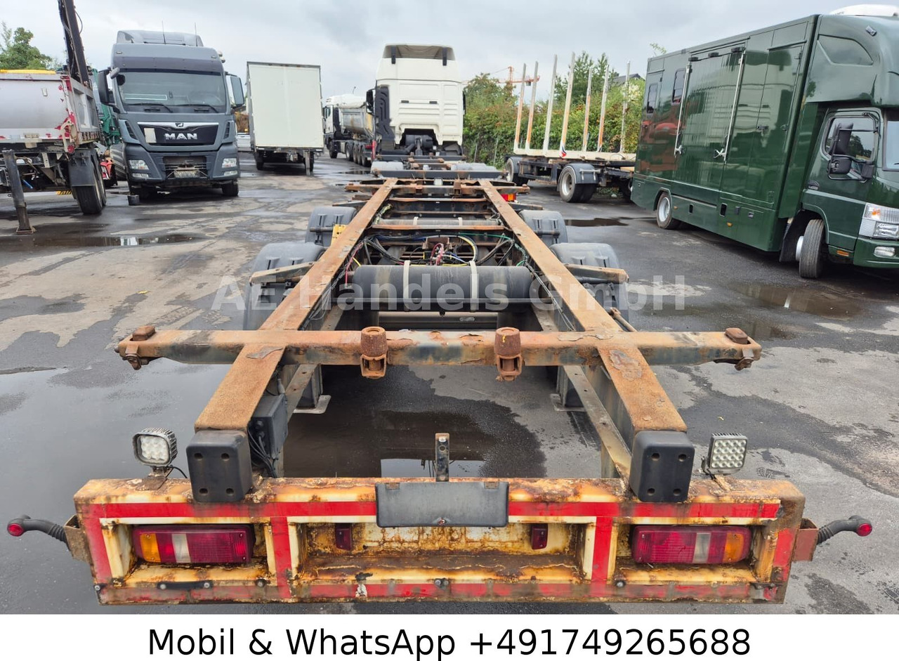 Krone ZZ Tandem BDF Tiefgekoppelt *Wabco/BWP/Luft - Remolque portacontenedore/ Intercambiable: foto 4 Krone ZZ Tandem BDF Tiefgekoppelt *Wabco/BWP/Luft - Remolque portacontenedore/ Intercambiable: foto 4