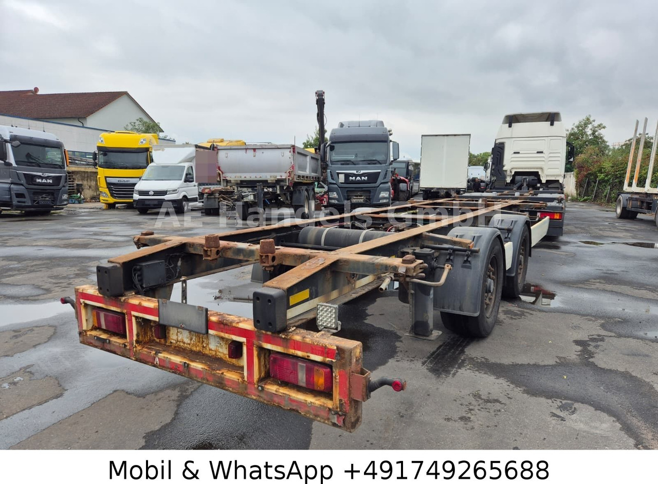 Krone ZZ Tandem BDF Tiefgekoppelt *Wabco/BWP/Luft - Remolque portacontenedore/ Intercambiable: foto 5 Krone ZZ Tandem BDF Tiefgekoppelt *Wabco/BWP/Luft - Remolque portacontenedore/ Intercambiable: foto 5