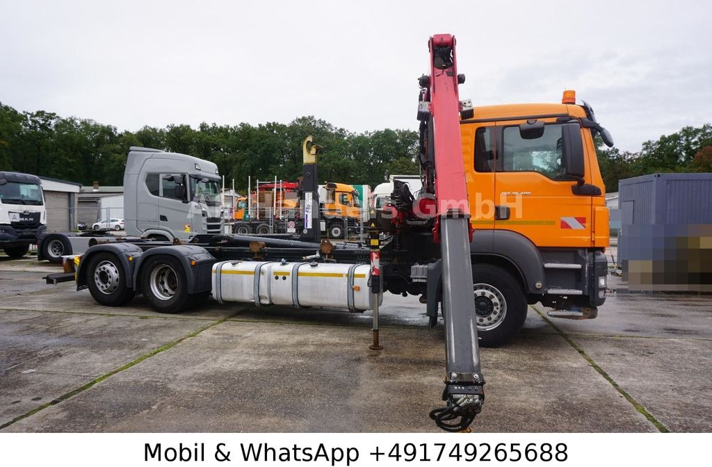MAN TGS 26.400 BL *Hyva-20.60S/HMF-1444-22/Lenk+Lift MAN TGS 26.400 BL *Hyva-20.60S/HMF-1444-22/Lenk+Lift - Camión multibasculante, Camión grúa: foto 2 MAN TGS 26.400 BL *Hyva-20.60S/HMF-1444-22/Lenk+Lift MAN TGS 26.400 BL *Hyva-20.60S/HMF-1444-22/Lenk+Lift - Camión multibasculante, Camión grúa: foto 2