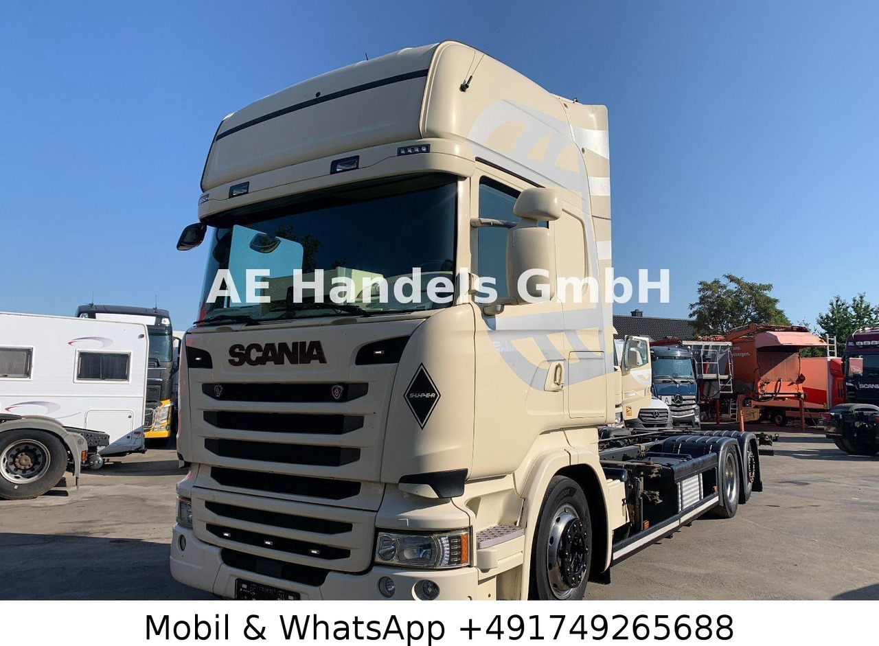 Scania R450 TopLine LL 6x2 BDF *Retarder/2xTank/ACC/AHK - Camión portacontenedore/ Intercambiable: foto 1 Scania R450 TopLine LL 6x2 BDF *Retarder/2xTank/ACC/AHK - Camión portacontenedore/ Intercambiable: foto 1