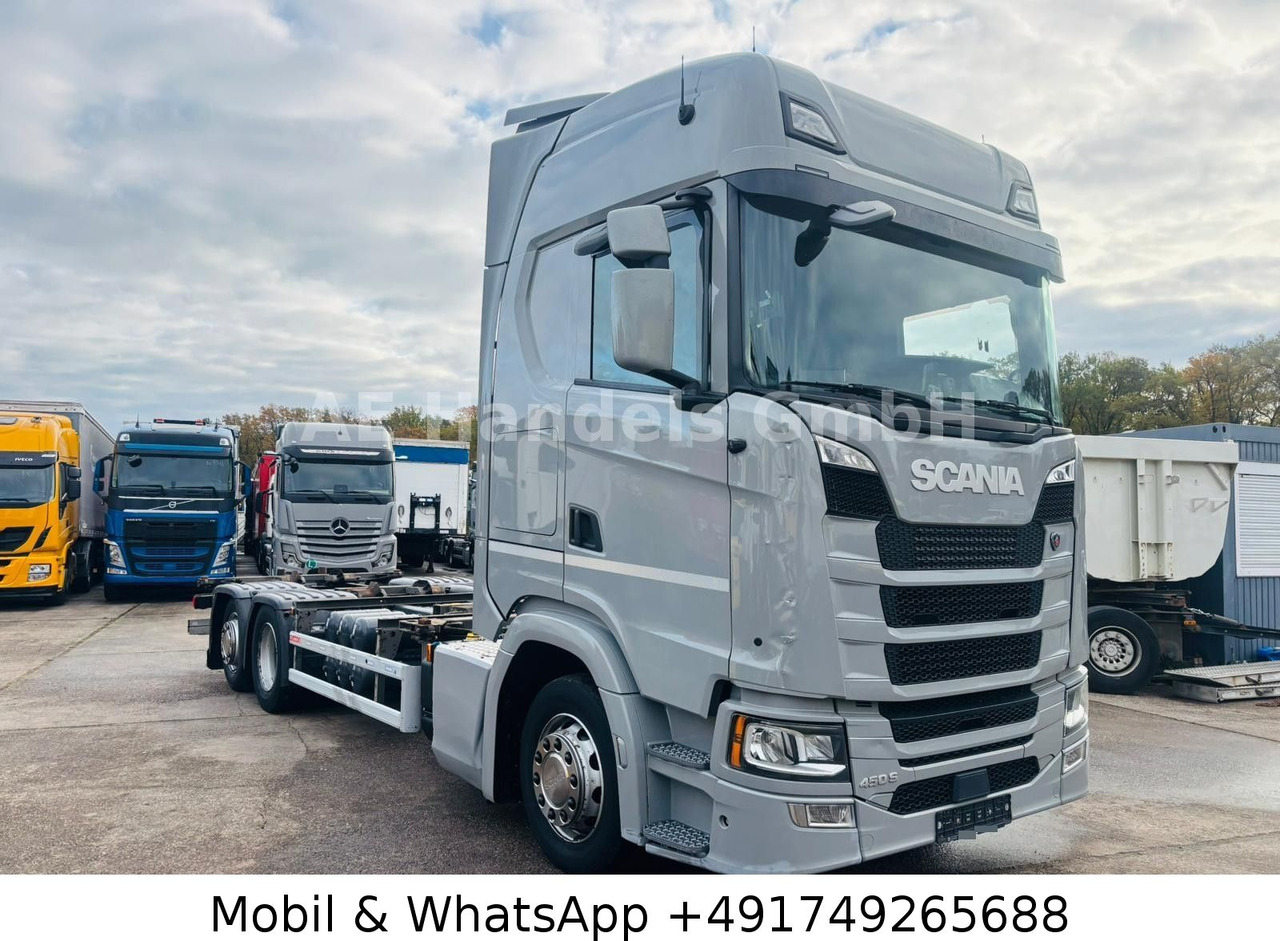 Scania S450 HighLine BDF *Retarder/Lenk+Lift/Multi/ACC - Camión portacontenedore/ Intercambiable: foto 1 Scania S450 HighLine BDF *Retarder/Lenk+Lift/Multi/ACC - Camión portacontenedore/ Intercambiable: foto 1