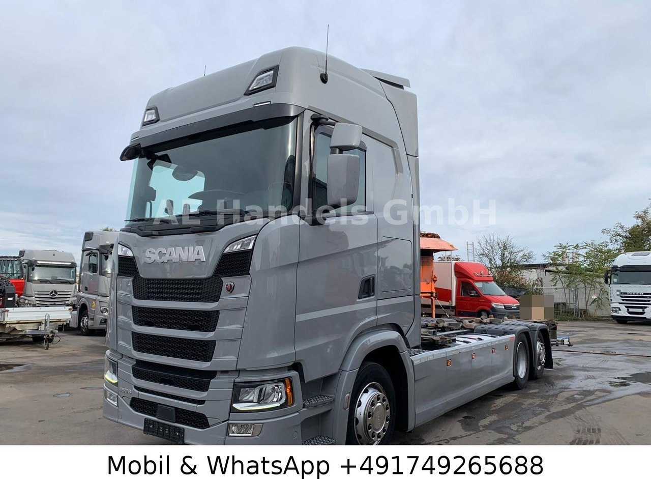 Scania S450 HighLine BDF *Retarder/Lenk+Lift/Multi/LBW - Camión portacontenedore/ Intercambiable: foto 1 Scania S450 HighLine BDF *Retarder/Lenk+Lift/Multi/LBW - Camión portacontenedore/ Intercambiable: foto 1