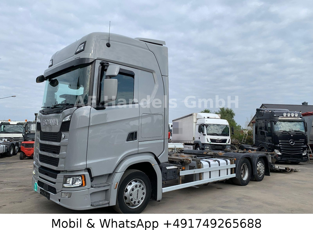 Scania S450 HighLine BDF *Retarder/Lenk+Lift/Multi/LBW - Camión portacontenedore/ Intercambiable: foto 3 Scania S450 HighLine BDF *Retarder/Lenk+Lift/Multi/LBW - Camión portacontenedore/ Intercambiable: foto 3