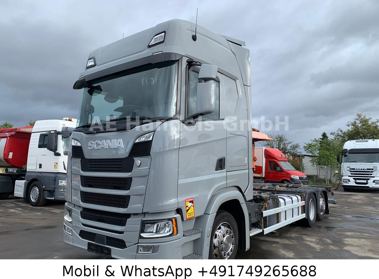 Scania S450 HighLine BDF *Retarder/Lenk+Lift/Multi/LBW - Camión portacontenedore/ Intercambiable: foto 1 Scania S450 HighLine BDF *Retarder/Lenk+Lift/Multi/LBW - Camión portacontenedore/ Intercambiable: foto 1